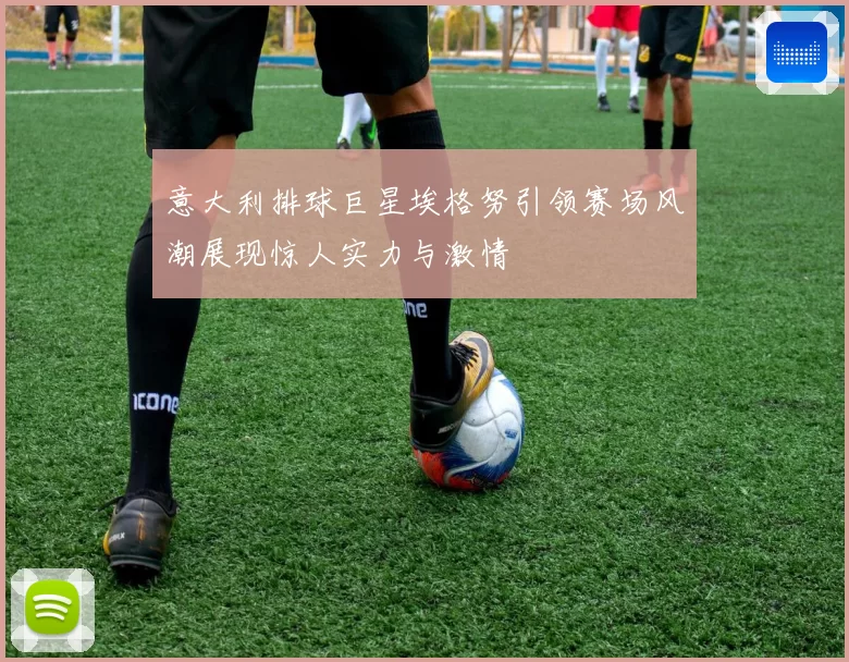 意大利排球巨星埃格努引领赛场风潮展现惊人实力与激情